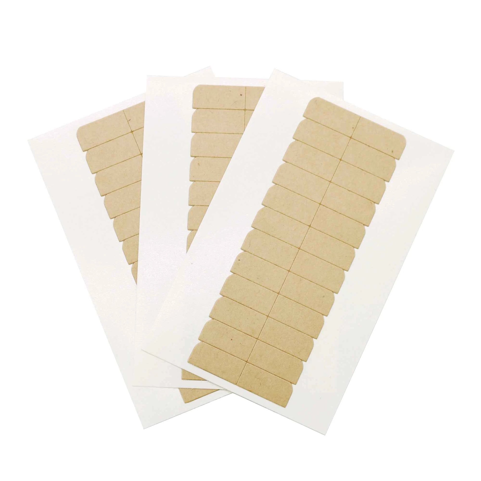 Regular Tape 3 cm - Double Sided - Sheet With 12 Pieces Of Tape