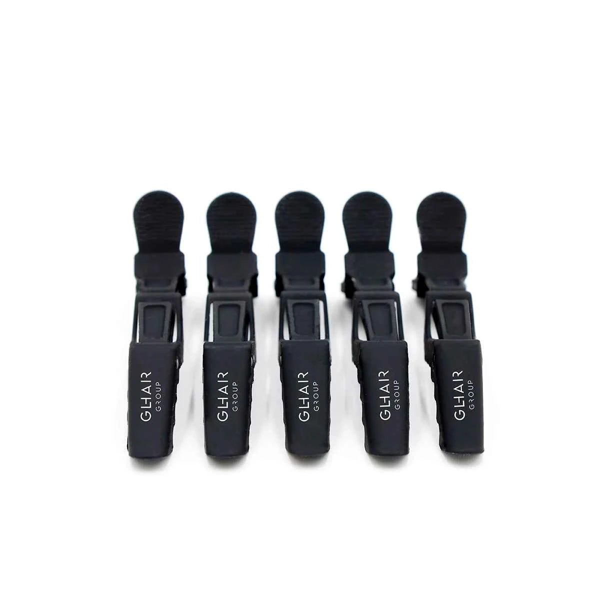 Croco Hair Sectioning Clips Set – 5 pcs – Professional Hair Styling & Extension Clips